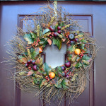 How to Make a Thanksgiving Grapevine Wreath