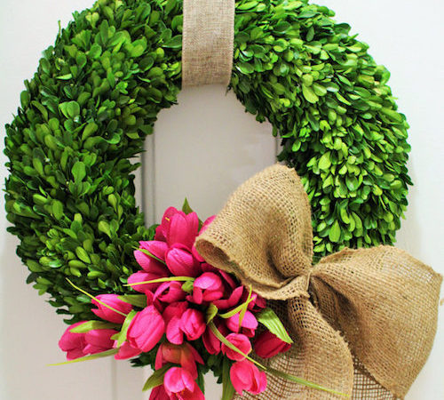 boxwood wreath tutorial