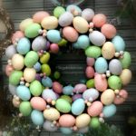 How to Make an Easter Egg Wreath