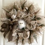 How to Make Burlap and Mesh Wreaths