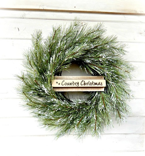 artificial christmas wreaths