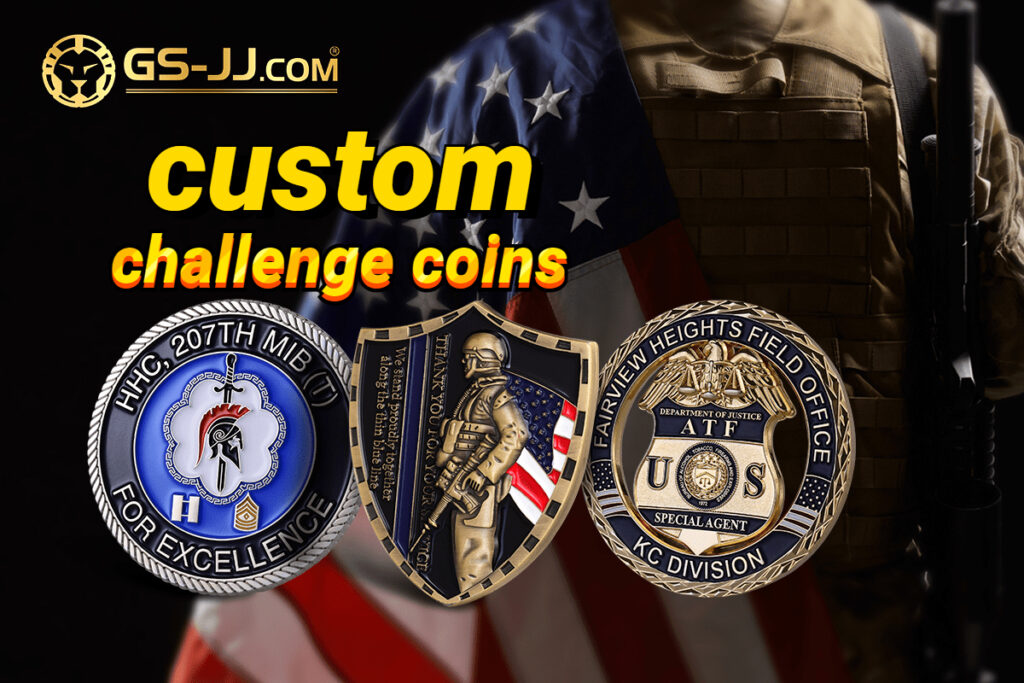 picture of challenge coins for GS-JJ.com