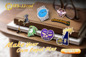 Custom lapel pins by GS-JJ.com.