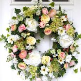 wedding decorations floral wreath