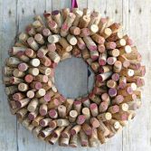 cork wreath tutorial